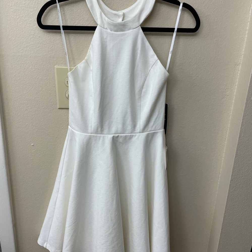 Lulus Juniors white dress size small